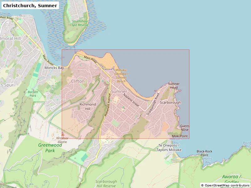 Christchurch, Sumner, New Zealand - 3D Miniature (Mô hình thu nhỏ địa hình 3D) - Image 8