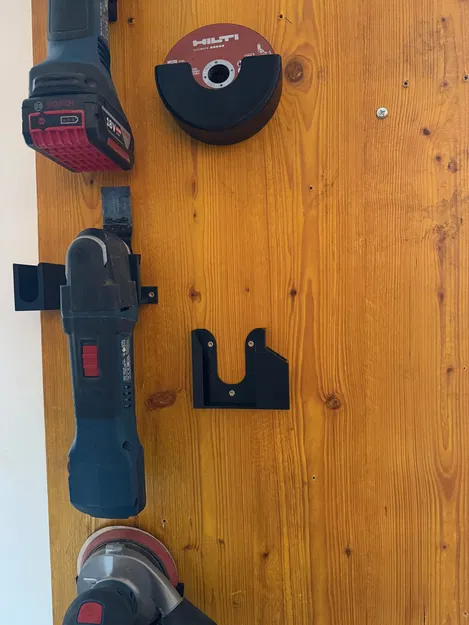 Giá treo tường máy cưa lọng Bosch kèm giá giữ lưỡi cưa - Image 1