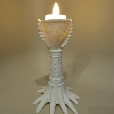 Andělský svícen – Chân nến thiên thần trang trí 3D để 3D Print
