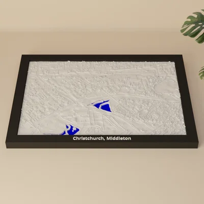 Christchurch, Middleton, New Zealand - Mô hình thu nhỏ 3D