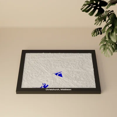 Christchurch, Middleton, New Zealand - Mô hình thu nhỏ 3D