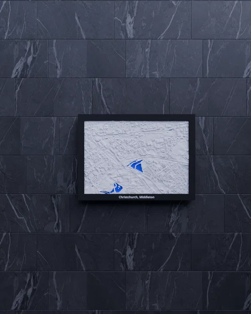 Christchurch, Middleton, New Zealand - Mô hình thu nhỏ 3D - Image 5