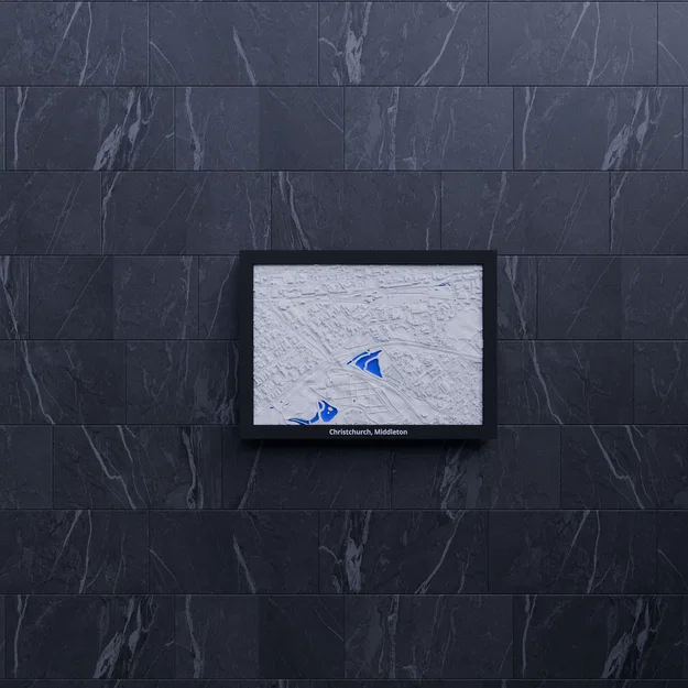 Christchurch, Middleton, New Zealand - Mô hình thu nhỏ 3D - Image 7