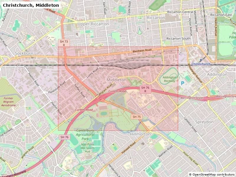 Christchurch, Middleton, New Zealand - Mô hình thu nhỏ 3D - Image 8