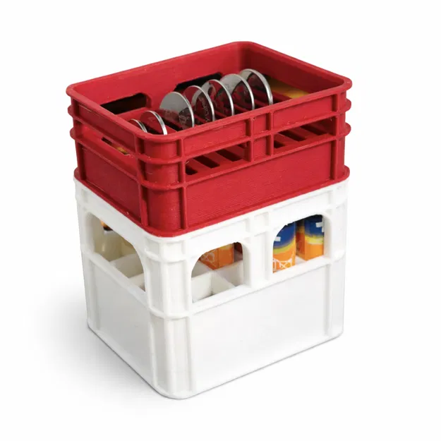 Thùng bia xếp chồng (stackable) cho pin CR2025 - Image 1