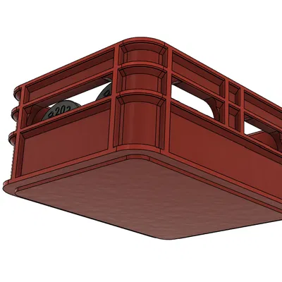 Thùng bia xếp chồng (stackable) cho pin CR2025