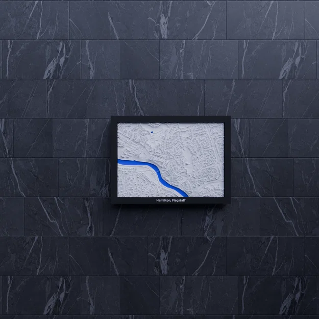 Hamilton, Flagstaff, New Zealand - Mô hình thu nhỏ 3D - Image 7