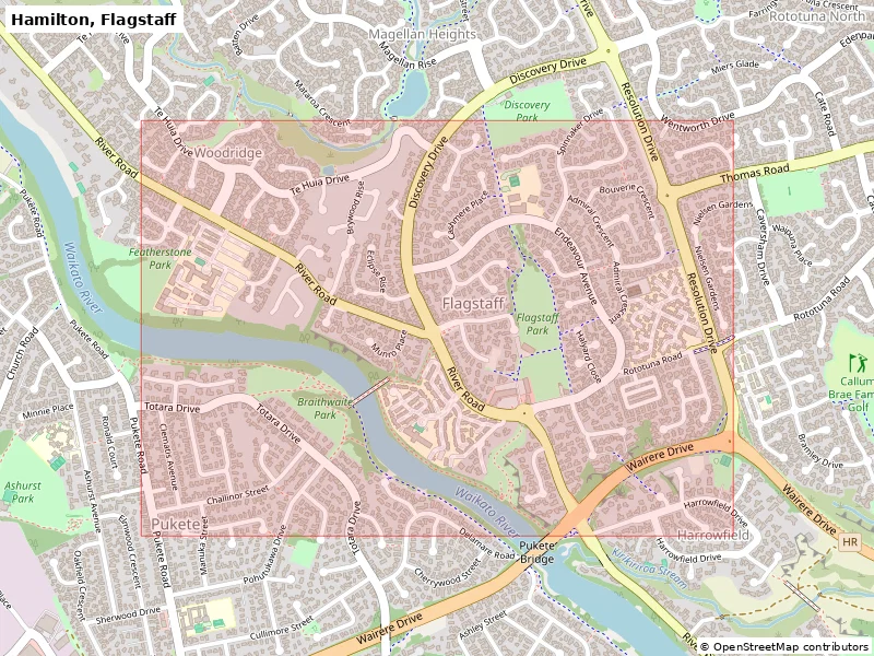 Hamilton, Flagstaff, New Zealand - Mô hình thu nhỏ 3D - Image 8