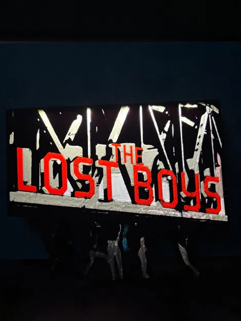 Hộp đèn Lost Boys Light Box – Cảnh cây cầu - Image 2