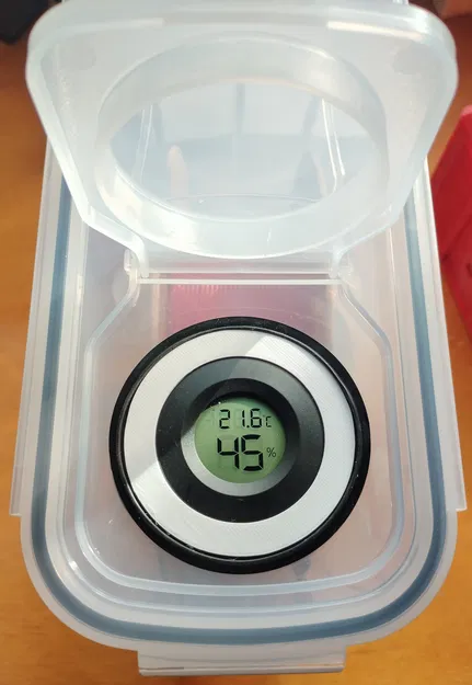 Giá gắn Hygrometer cho hộp lưu trữ filament - Image 1