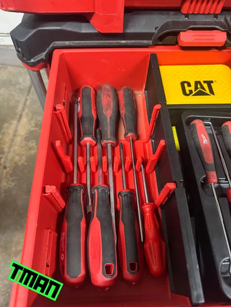 Khay Sắp Xếp Tua Vít 3 Ngăn Kéo (3 Drawer Screwdriver Organizer) - Image 1