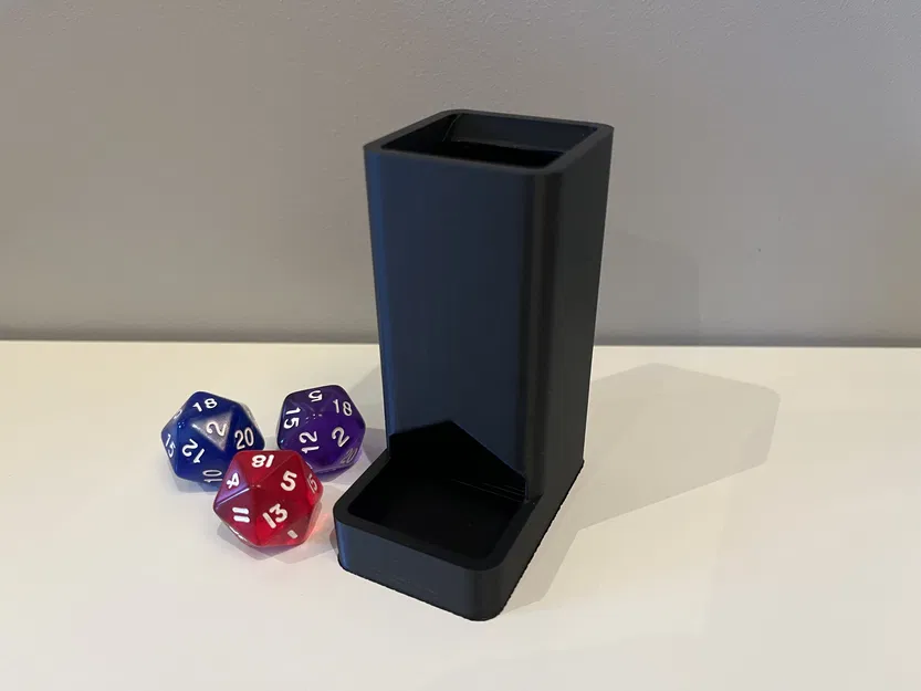 Tháp lắc xúc xắc tối giản (micro) - Image 1