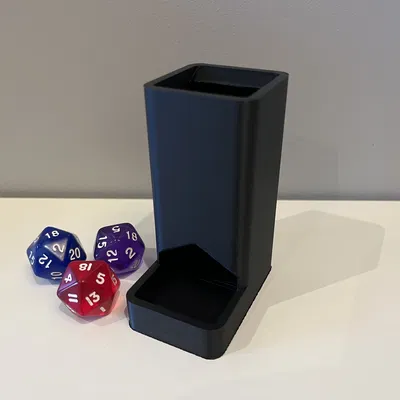 Tháp lắc xúc xắc tối giản (micro)