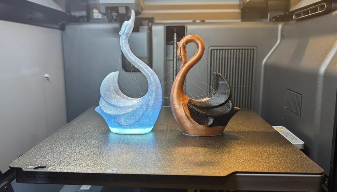 Glowing Love - Cặp Thiên Nga Cách Điệu - Image 2