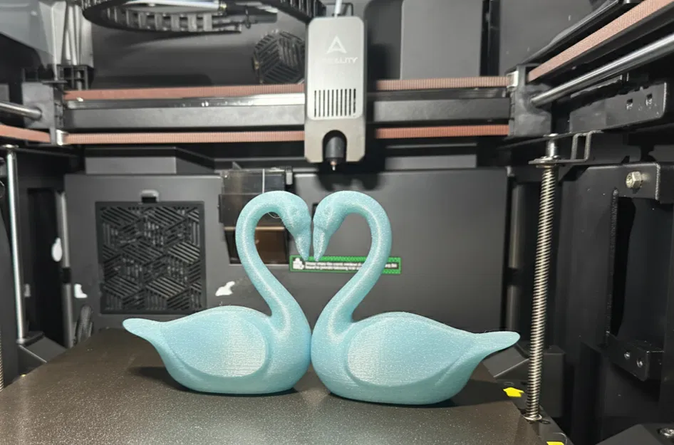 Tied by Love - Tượng đôi thiên nga đỏ - Image 2