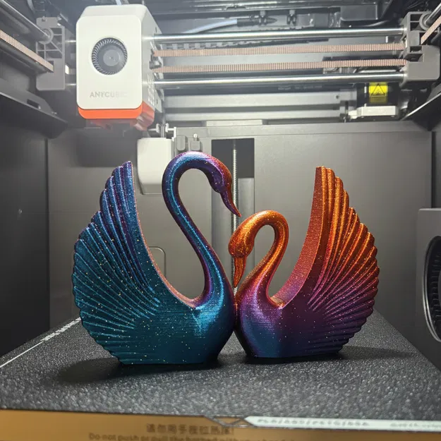 Majestic Grace - Tượng Thiên Nga Đá Cẩm Thạch - Image 2