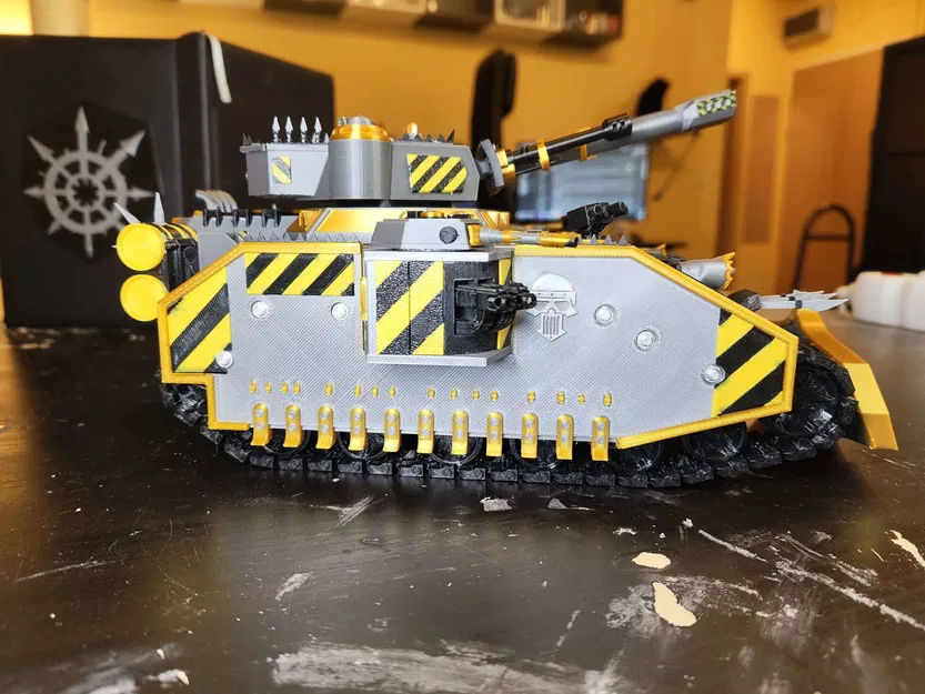 Xe chiến đấu hạng nặng Cursesword Ferrum Fighters (Grimdarkfuture 40k) - Image 3