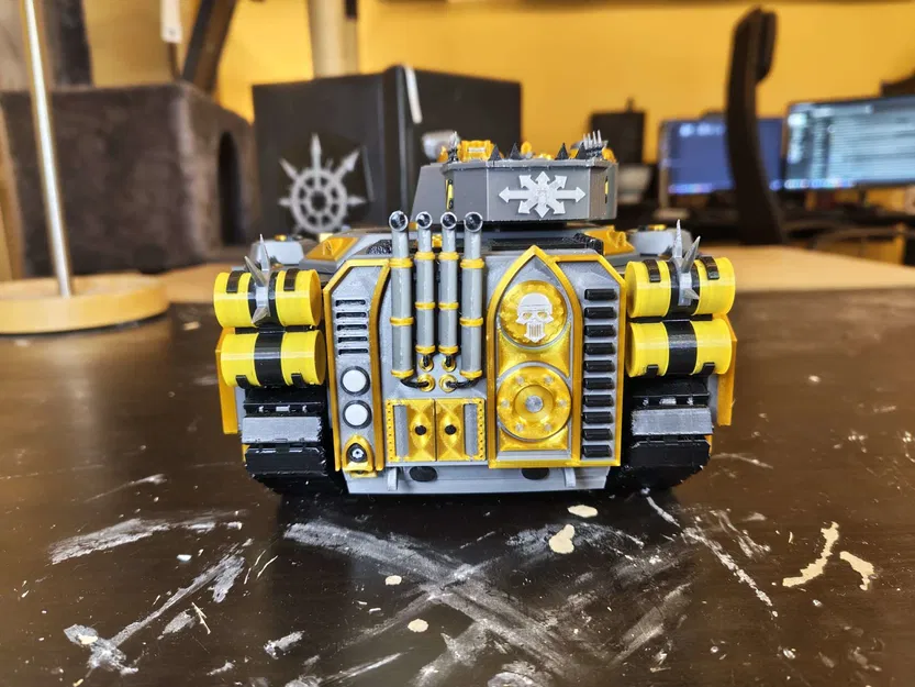 Xe chiến đấu hạng nặng Cursesword Ferrum Fighters (Grimdarkfuture 40k) - Image 4