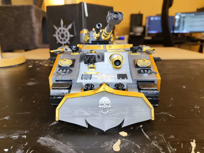 Xe chiến đấu hạng nặng Cursesword Ferrum Fighters (Grimdarkfuture 40k) - Image 6