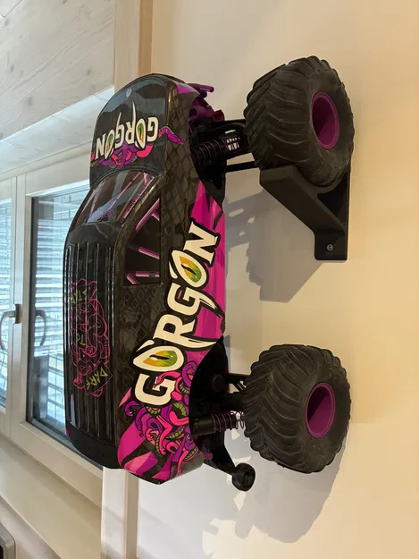 Giá Treo Tường RC Car cho Lốp 130 mm / 5.1 inch - 2 Phiên Bản - Image 1