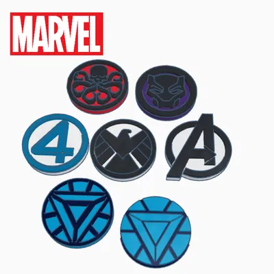 Bộ sưu tập logo MCU – Logo & móc khóa in 3D