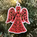 Mẫu Trang Trí Thiên Thần Lưới Filigree (Filigree Angel Ornament) - Thumbnail 3