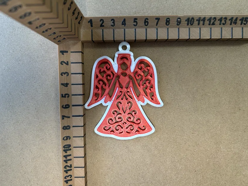 Mẫu Trang Trí Thiên Thần Lưới Filigree (Filigree Angel Ornament) - Image 4