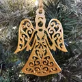Mẫu Trang Trí Thiên Thần Lưới Filigree (Filigree Angel Ornament) - Thumbnail 6
