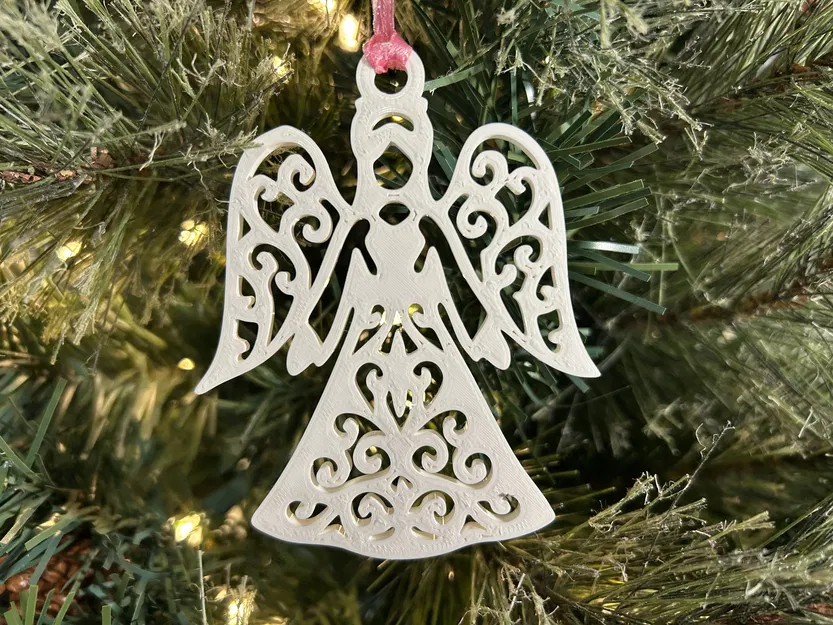 Mẫu Trang Trí Thiên Thần Lưới Filigree (Filigree Angel Ornament) - Image 7