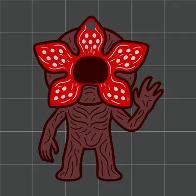 Stranger Things Demogorgon - Móc khóa
