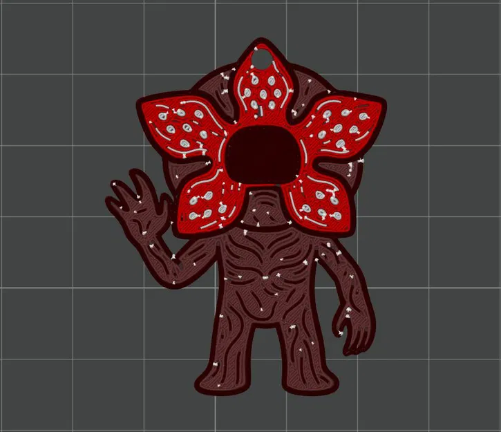 Stranger Things Demogorgon - Móc khóa - Image 5
