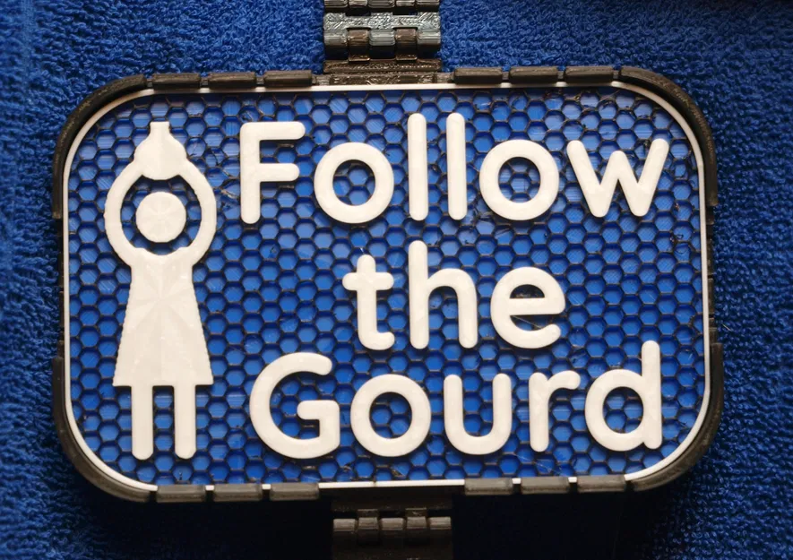 Bảng hiệu “Follow The Gourd” - Image 1