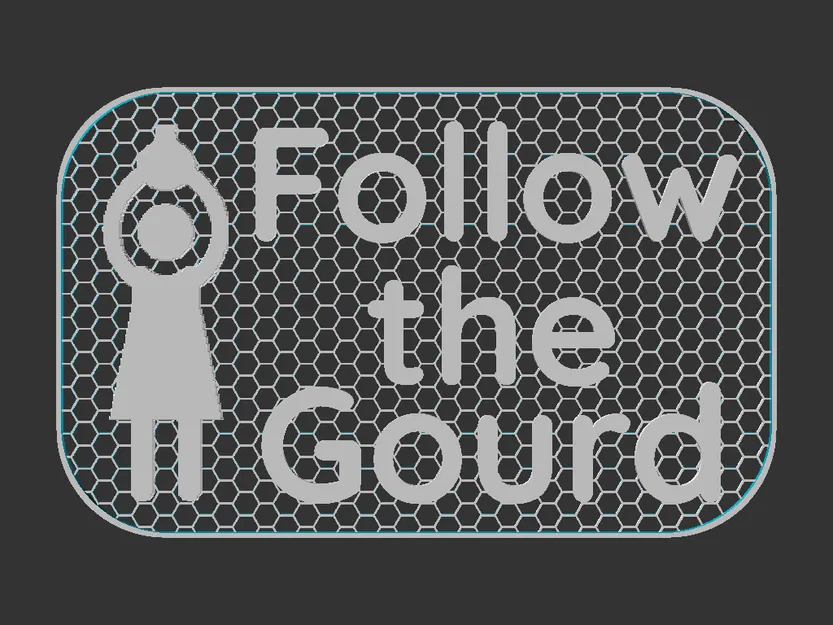 Bảng hiệu “Follow The Gourd” - Image 2