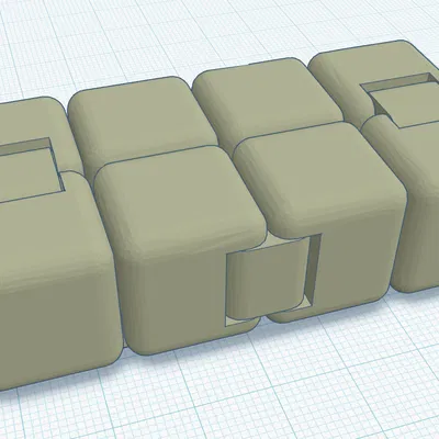Fidget infinity cube (in nhanh hơn)