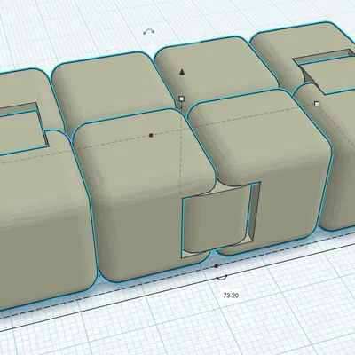 Fidget infinity cube (in nhanh hơn)