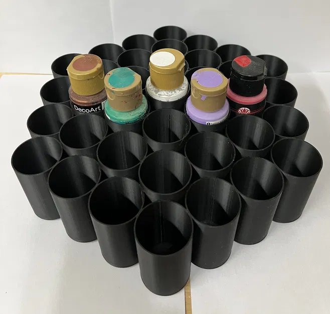 Kệ giữ chai sơn - Lazy Susan xoay (Paint bottle holder) - Image 3