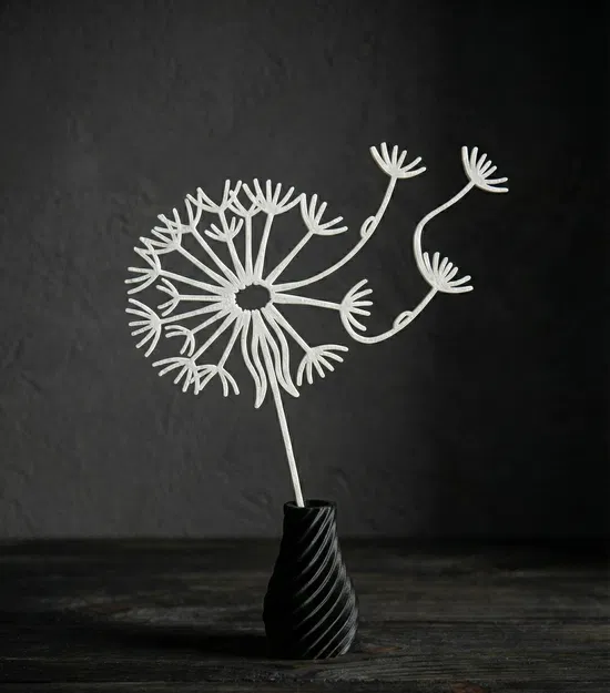 Bồ Công Anh “Hạt Bay” – Decor Bình Hoa (Dandelion "Flying Seeds" - Vase Flower Decor) - Image 1