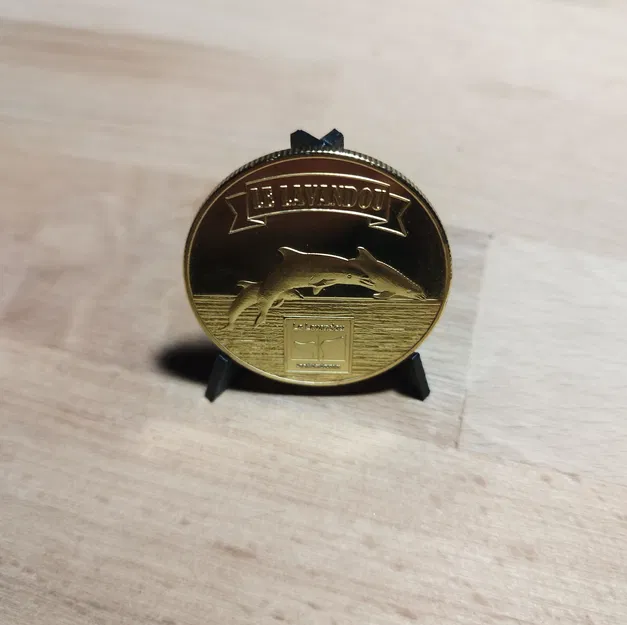 Kệ/giá đỡ trưng bày coin & badge nhỏ gọn (coin/badge holder/stand) - Image 5