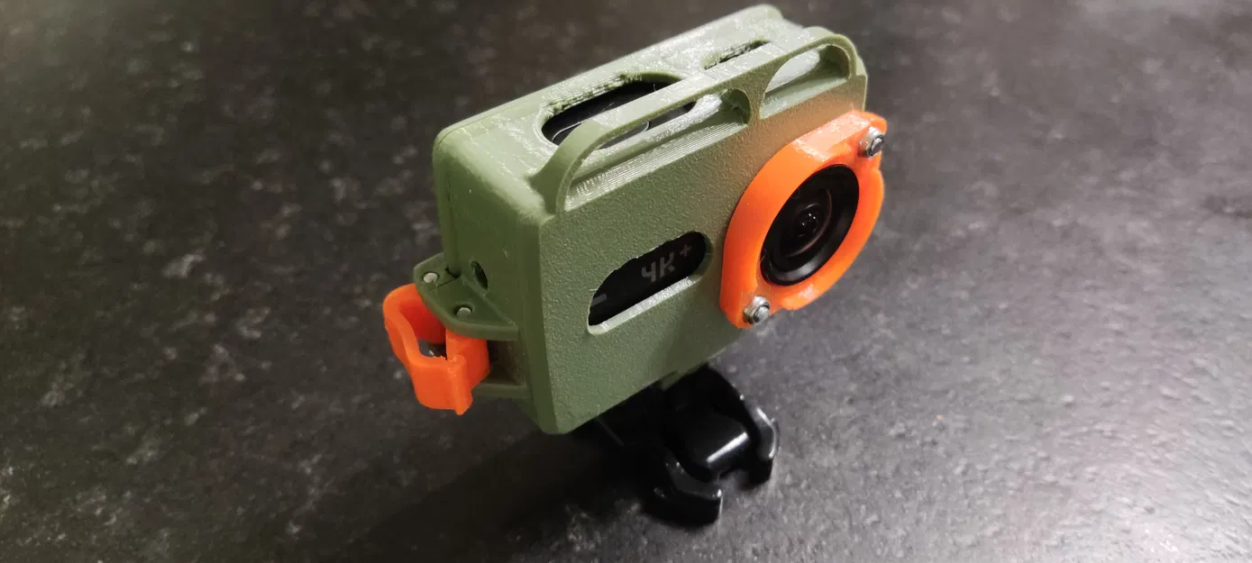 Case rugged tháo nhanh cho Xiaomi YI 4K+ (không chống nước) - Image 1