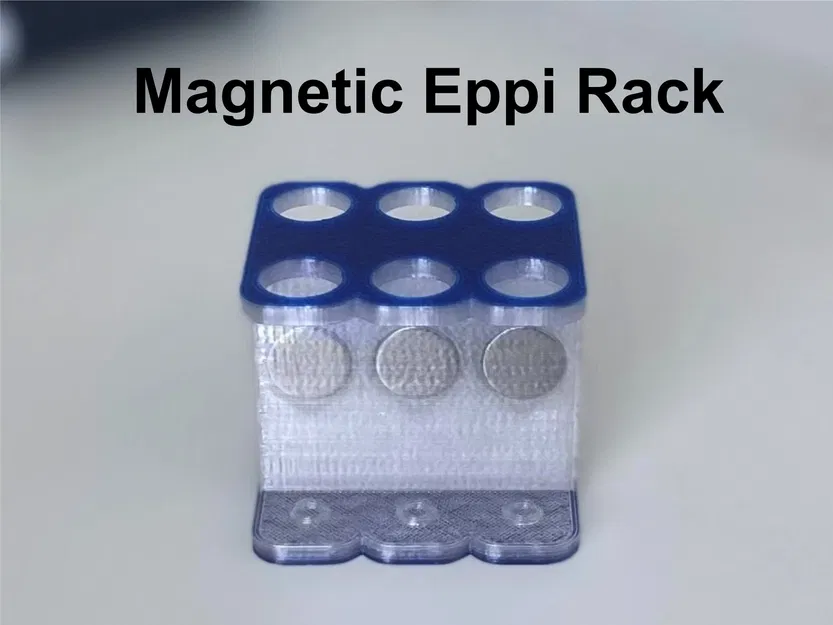 Kệ nam châm cho ống phản ứng 1.5–2 ml - Image 1