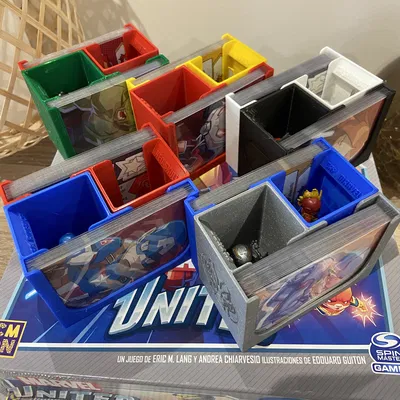 Khay nhân vật MARVEL UNITED (Core set) cho nhân vật & thẻ (sleeve)