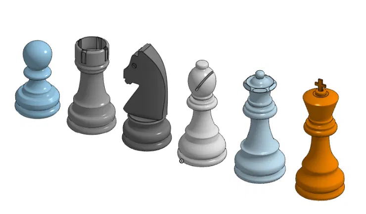 Bộ Chess Jigsaw Set (Bàn cờ ghép hình) - Image 1