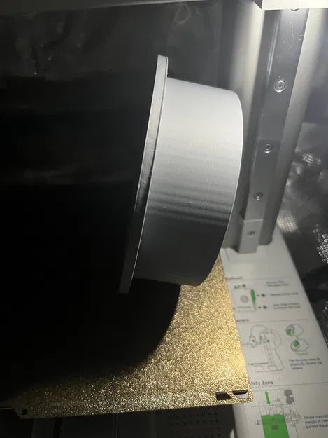 Nắp che lỗ tường caldaia Ø trong 12cm / Ø ngoài 14cm - Image 3