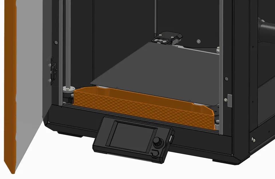 Prusa CORE One khay rác/purge/trash bin (nam châm 12 hoặc 8 mm, không keo) - Image 2