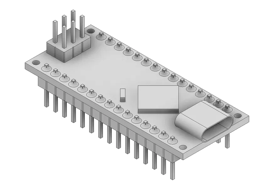 Mẫu 3D Arduino Nano V3 (Arduino Nano V3 Model) - Image 1