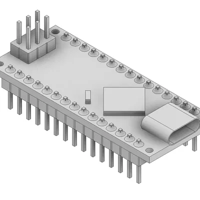 Mẫu 3D Arduino Nano V3 (Arduino Nano V3 Model)