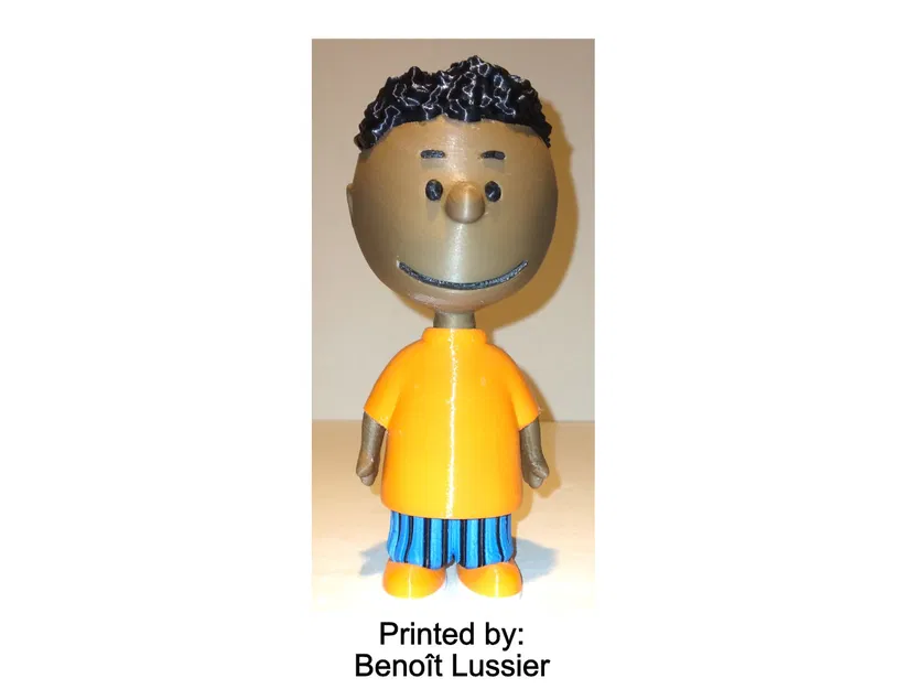 Franklin (Peanuts) – Mô hình 3D in STL - Image 4