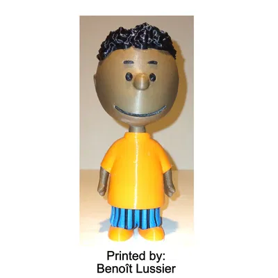Franklin (Peanuts) – Mô hình 3D in STL
