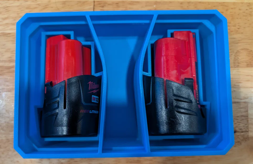 Insert Dewalt Pro Shallow Organizer cho rotary tool & pin Milwaukee M12 - Image 3