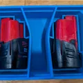 Insert Dewalt Pro Shallow Organizer cho rotary tool & pin Milwaukee M12 - Thumbnail 3